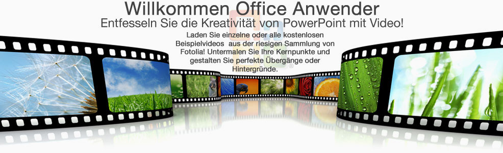 Hallo Microsoftanwender! Lassen Sie Ihrer Kreativität in PowerPoint mit unseren Videos freien Lauf!
